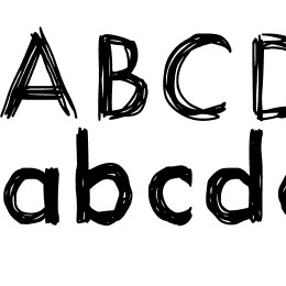 ItsaSketch Font File