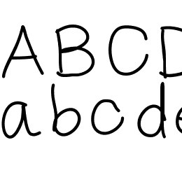 JackieK Font File