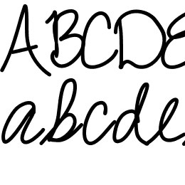 JackieKCursive Font File