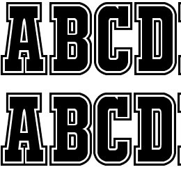 JACKPORT COLLEGE NCV Font File