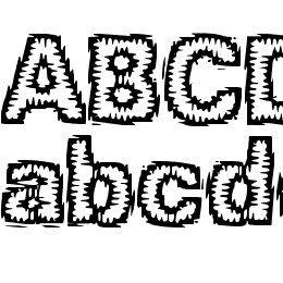 Jagged (BRK) Font File