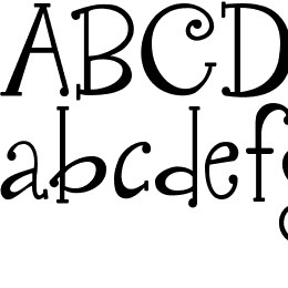 Janda Quirkygirl Font File