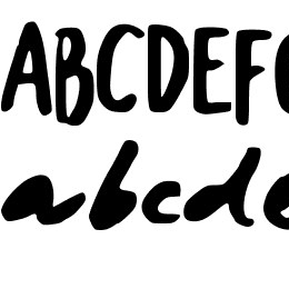 JaniceHandBold Font File