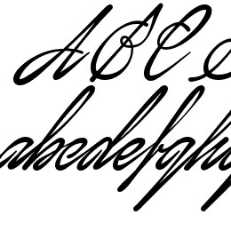 January Script Font File