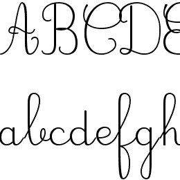 JBCursive Font File