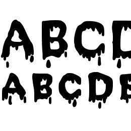 JD Melted Font File