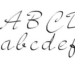 JD Sketched Font File