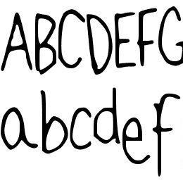 Jenns Handwriting Font File