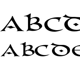 JGJ Uncial Font File