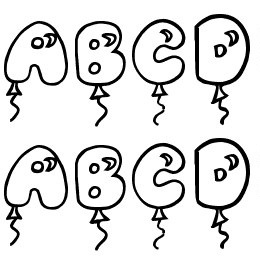 JI Balloon Caps Font File