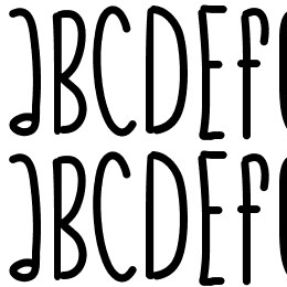 JustifyMyLove Font File