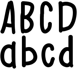 K26AlphaCasual Font File