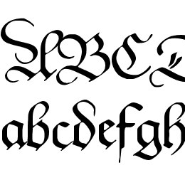 Kanzleyrath Font File