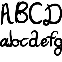 Katy Berry Font File