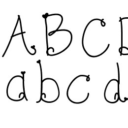 KBBonjourSweetheart Font File