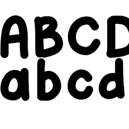 KBCloudyDay Font File