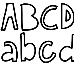 KBLikePinkStars Font File