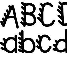 KBRacecars Font File