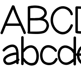 KBScaredStraight Font File