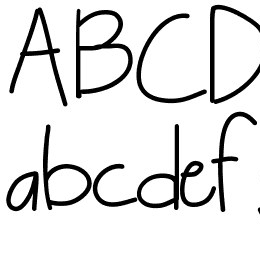 KBSeriouslyIntoHer Font File