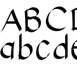 KBStylographic Font File