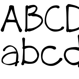 KBTheLittleFella Font File