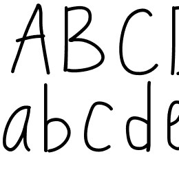 KBWiggleWorm Font File