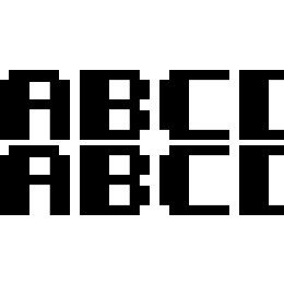 Kemco Pixel Bold Font File