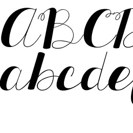 KG All Things New Font File