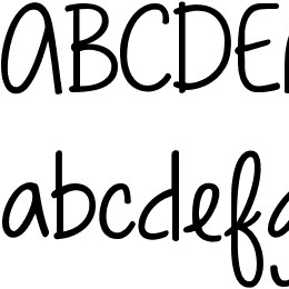 KG Begin Again Font File