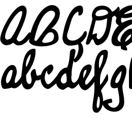 KG Legacy of Virtue Font File