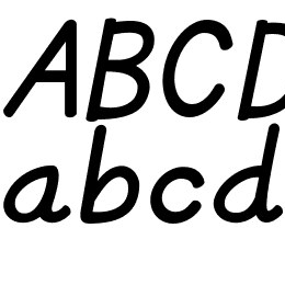 KG Primary Italics Font File