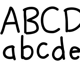 Kiddish Font File