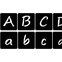 Kids board game Font File