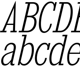 KingsbridgeCdEl-Italic Font File