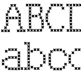 Kingthings Xstitch Font File