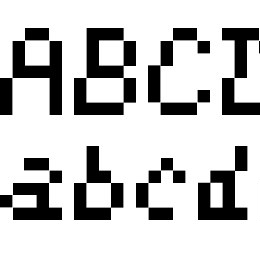 Kirby's Adventure Font File