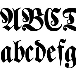 Klaber Fraktur Font File