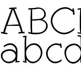 KleinSlabSerif Font File