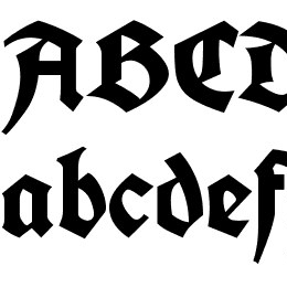 Koch Fette Deutsche Schrift Font File