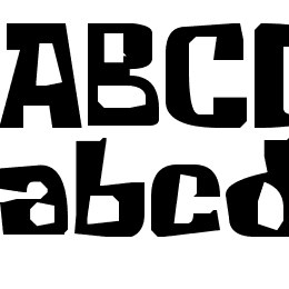 Krabby Patty Font File