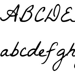 La Belle Aurore Font File