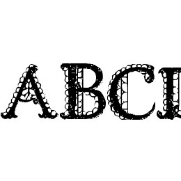 LACETRIM Font File