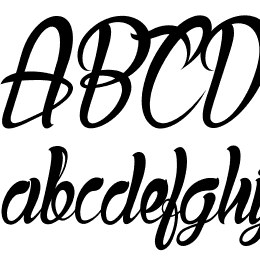 Lady Bohemia 2 Font File