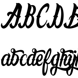 Lafayet Scripts Medium Font File