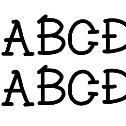 LAKESIDE Font File