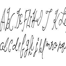 LastHand Font File