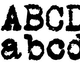 L.C. Smith 5 typewriter Font File