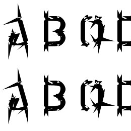 LÃ¤derbÃ¶g Font File