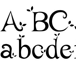 leaf1 Font File